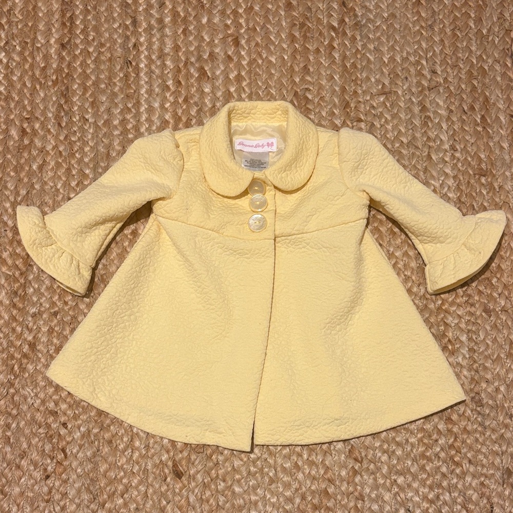 Bonnie Jean Yellow Coat